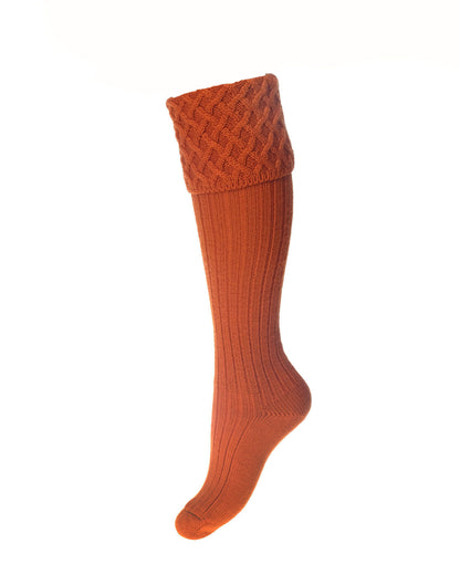 Chaussettes Lady RANNOCH burnt orange