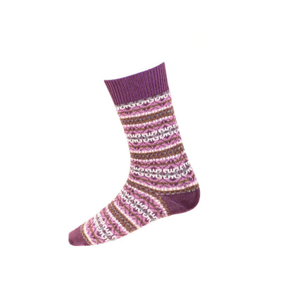 FAIRISLE Thistle Socks
