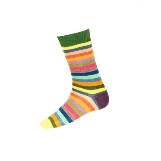Chaussettes STRIPY ivy green
