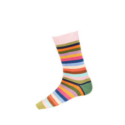 Chaussettes STRIPY rosewater