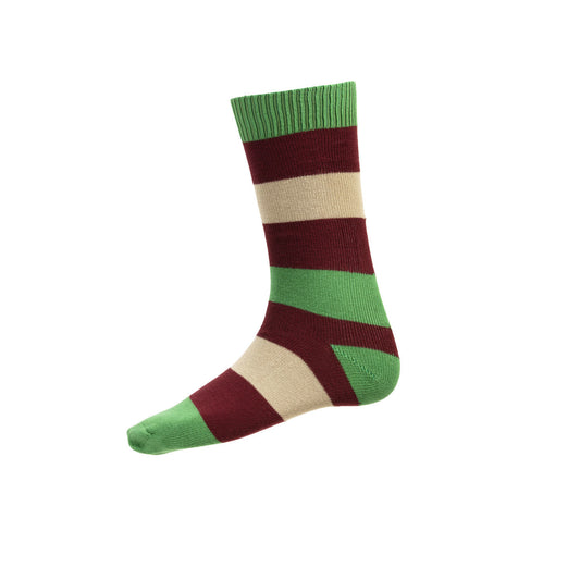Chaussettes BOLD STRIPE emerald