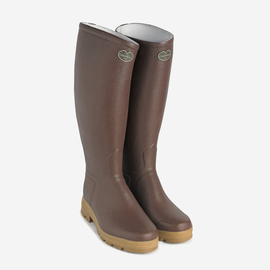 Bottes SAINT HUBERT marron homme