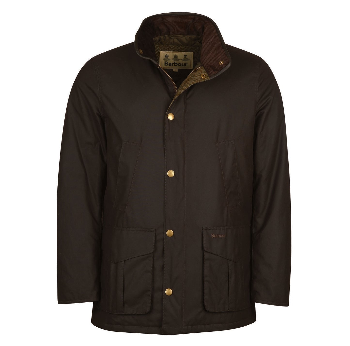 Veste huilée HEREFORD marron