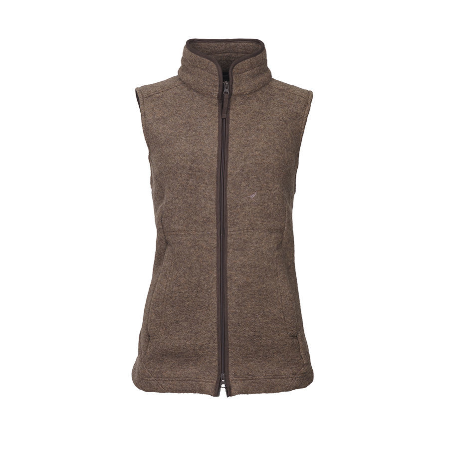 Gilet polaire PENTLAND camel femme