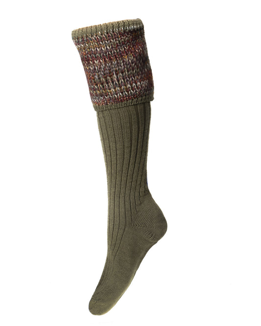 Chaussettes Lady KATRINE dark olive