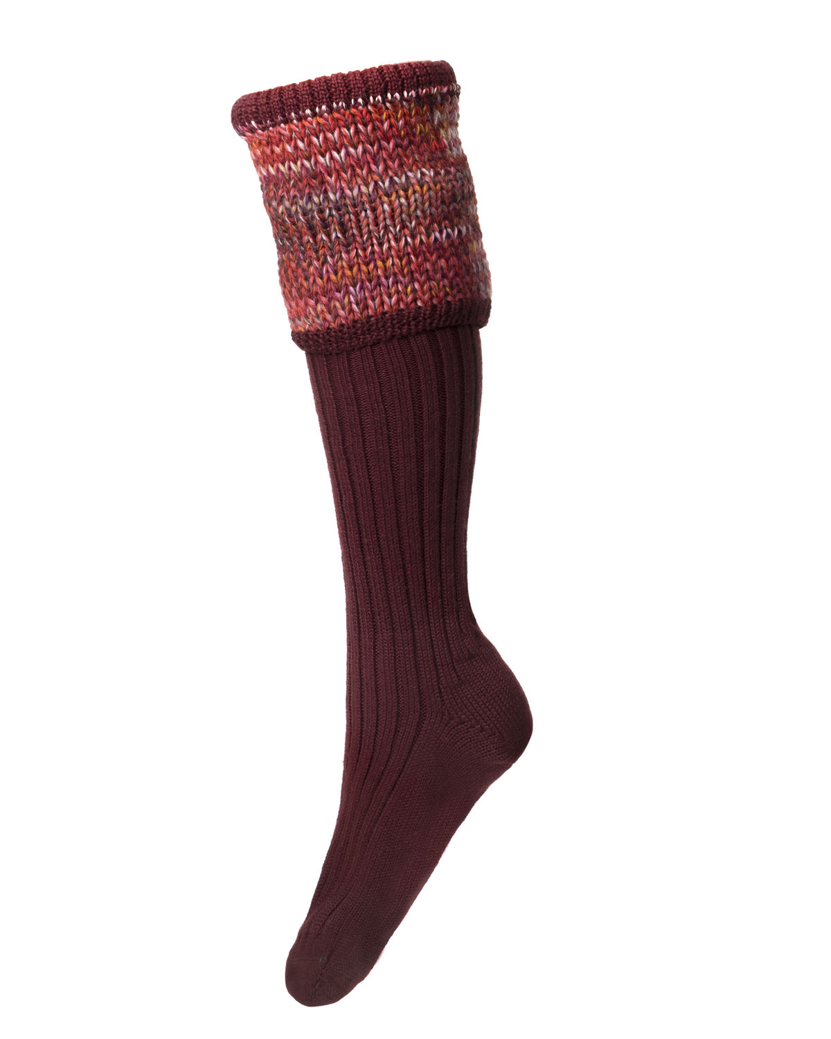 Chaussettes Lady KATRINE burgundy