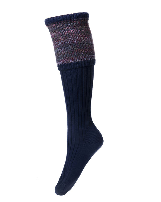Chaussettes Lady KATRINE navy