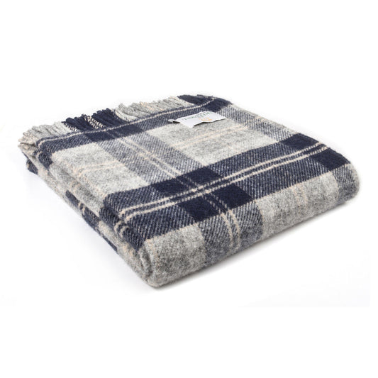 Plaid tartan Bannockbane bleu