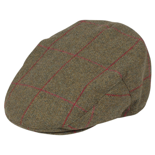Casquette tweed Compton sage