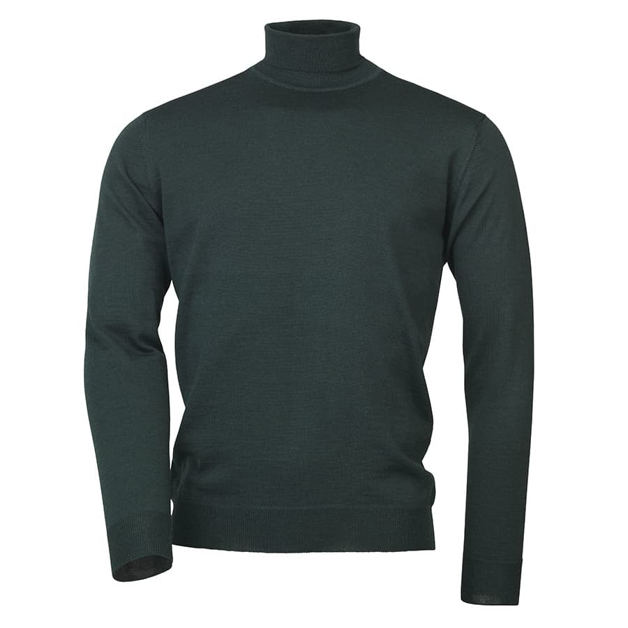 Pull merino col roulé easton 4 coloris
