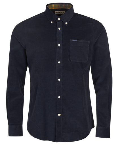 Chemise Ramsey tailored velour navy