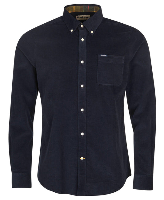 Chemise Ramsey tailored velour navy
