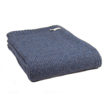 Plaid tricoté alpaga 6 coloris