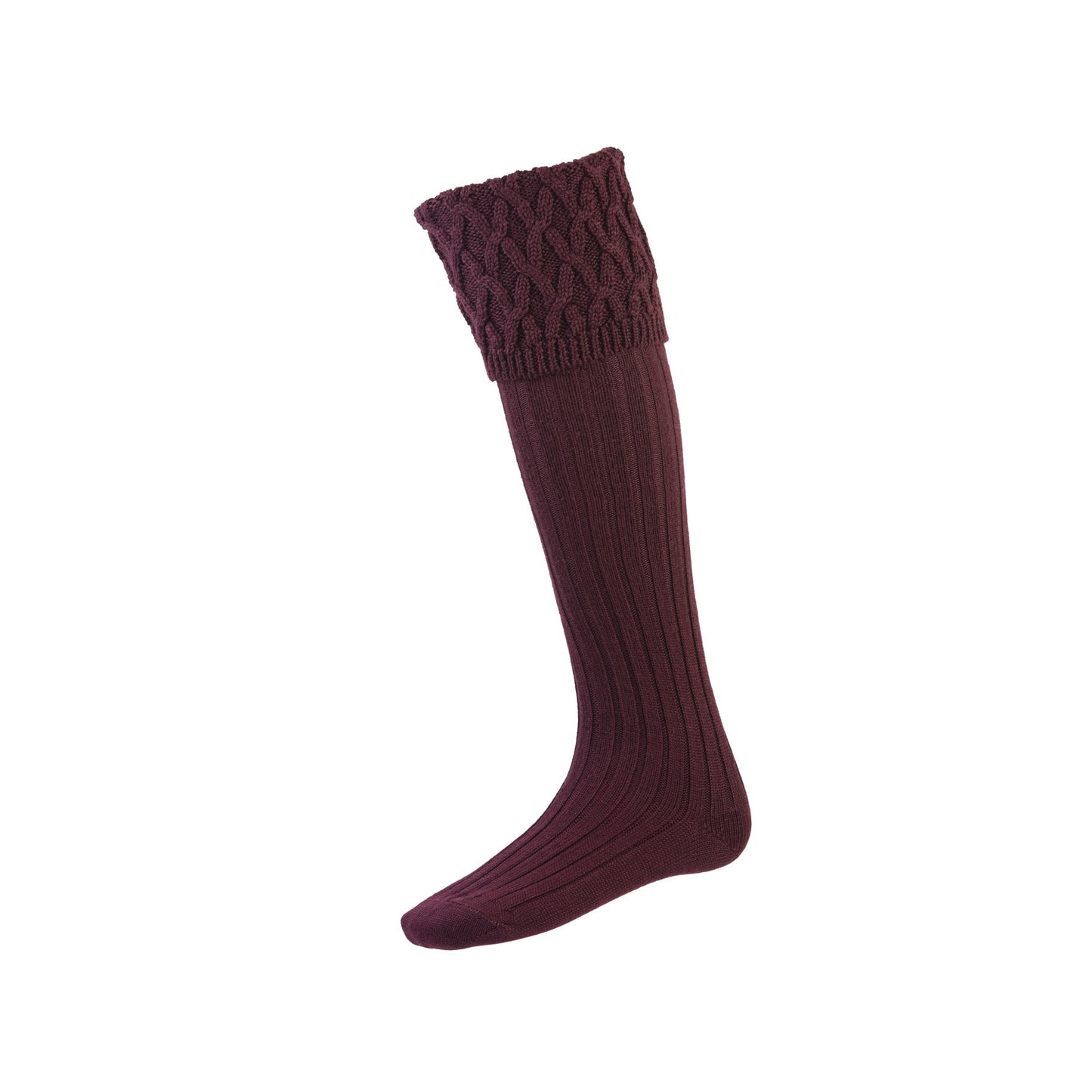 Chaussettes RANNOCH mulberry