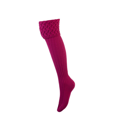 Chaussettes Lady RANNOCH fuchsia