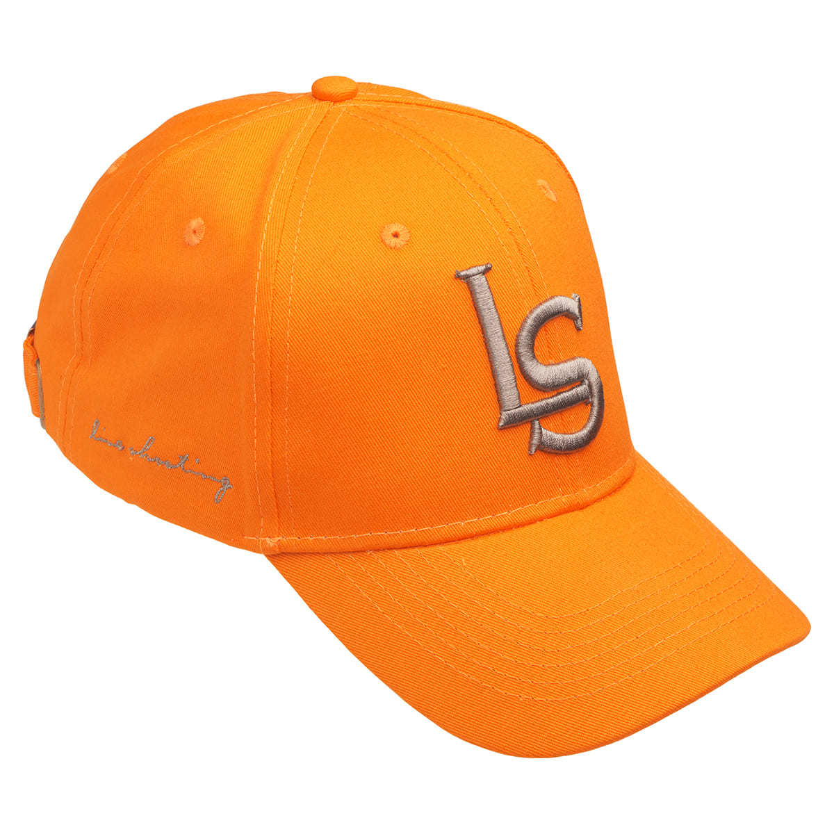 Casquette baseball LS orange/brown