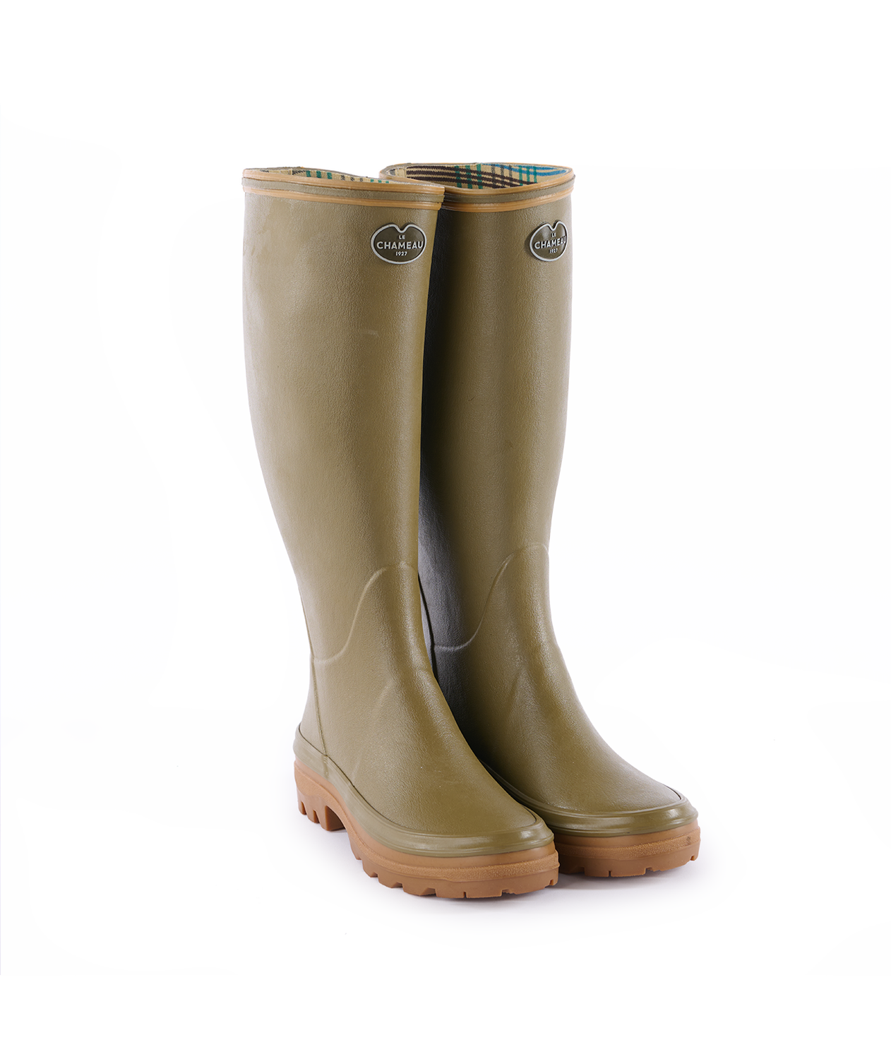 Bottes GIVERNY jersey femme vert vierzon