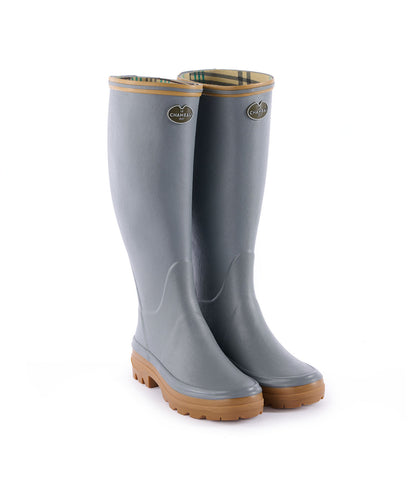 Bottes GIVERNY jersey femme gris