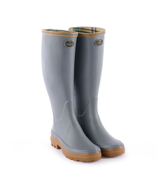 Bottes GIVERNY jersey femme gris