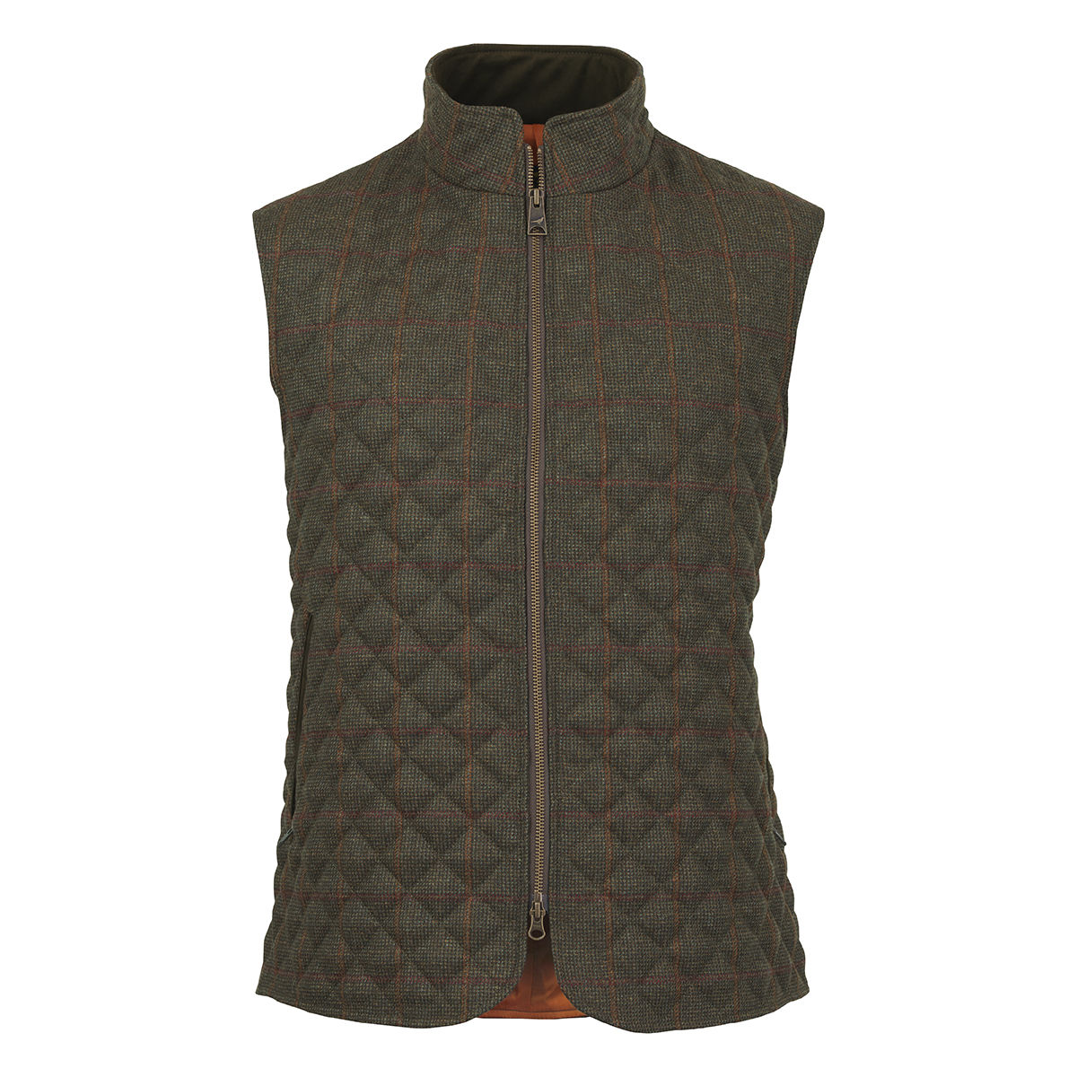 Gilet tweed matelassé hastings