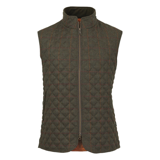Gilet tweed matelassé hastings
