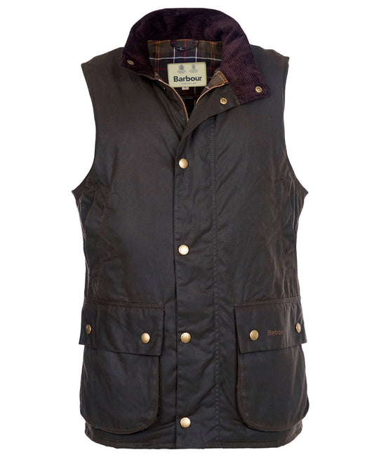 Gilet huilé WESTMORLAND olive