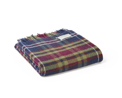 Morello Tartan Throw