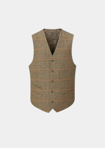 Gilet Surrey dos satin sycamore