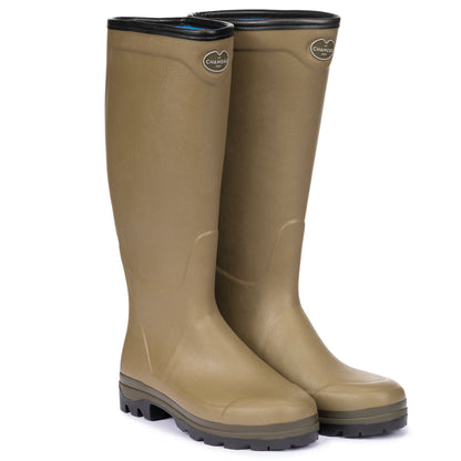 Men's Country Cross Green Vierzon Neoprene Boots