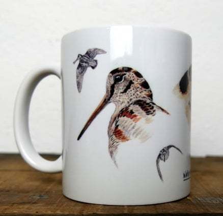 Mugs étude bécasse couleur