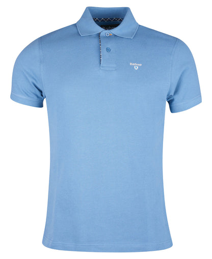 Force blue tartan polo