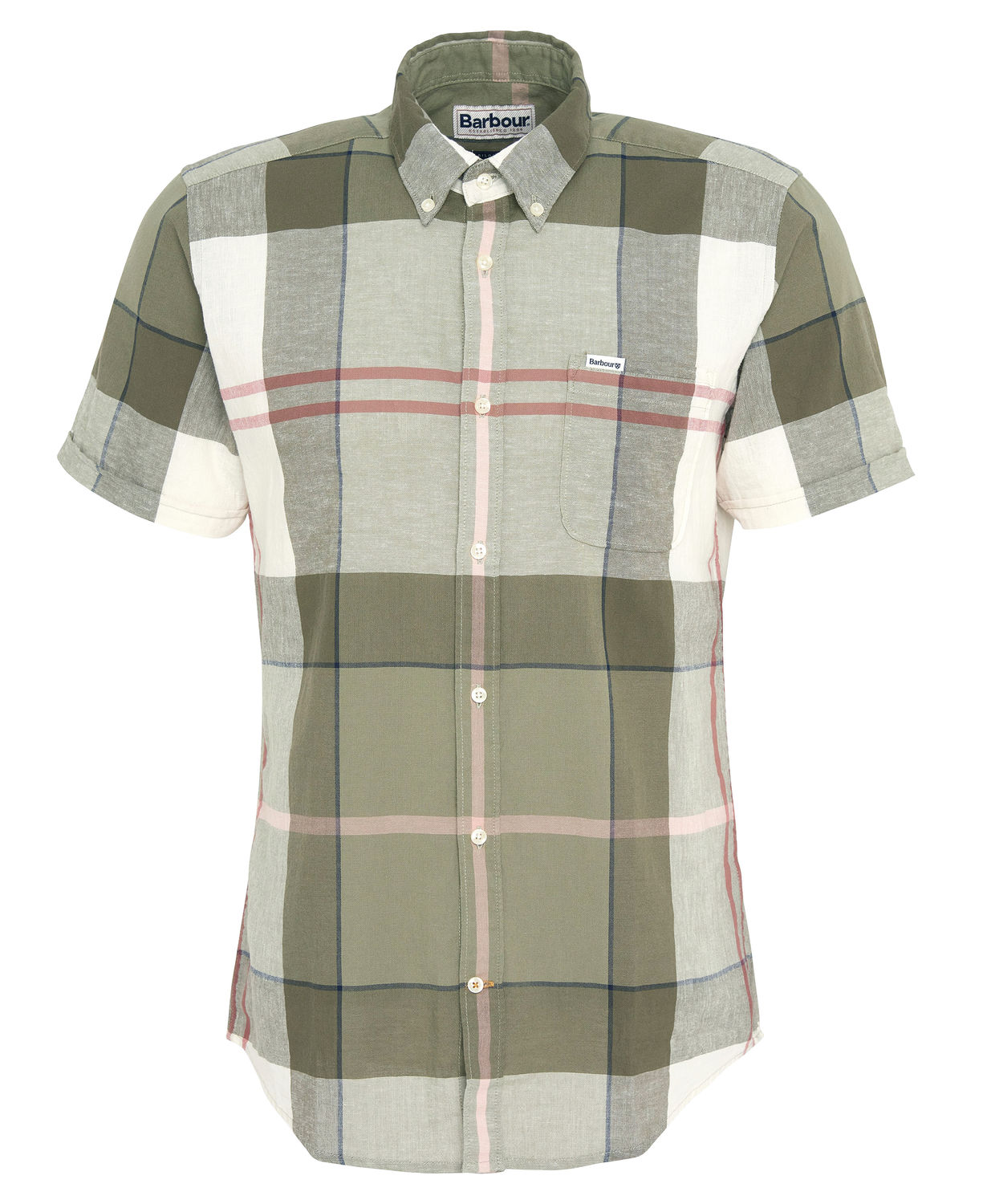 Chemisette Douglas glenmore olive tartan