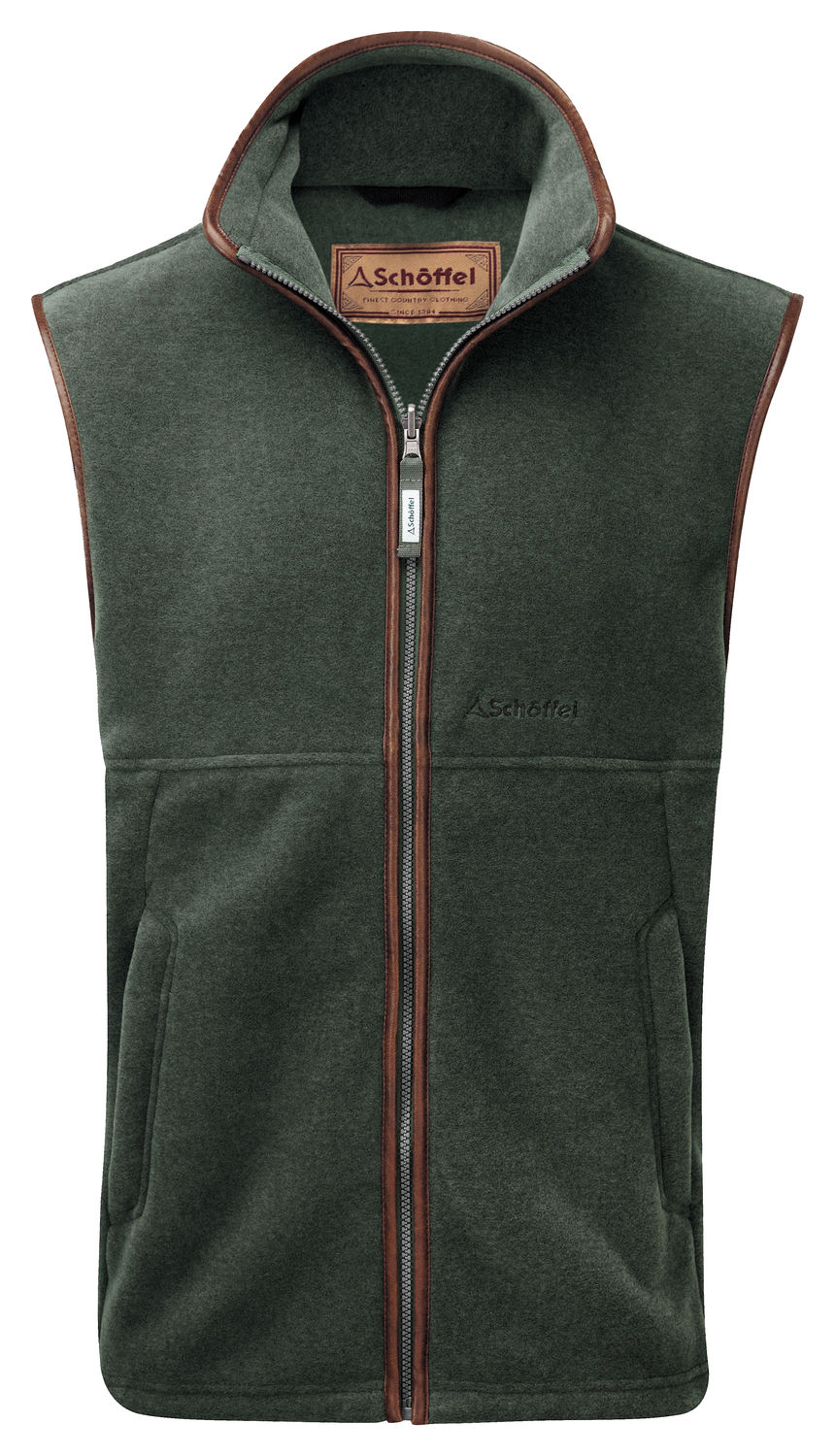 Gilet polaire Oakham cedar green