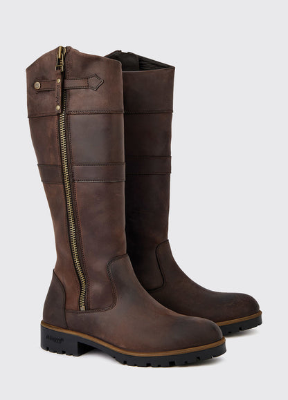 Bottes cuir Roundstone femme