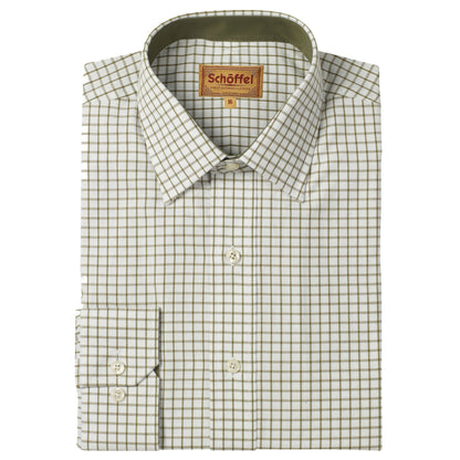 Chemise Cambridge olive