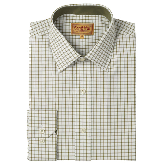 Chemise Cambridge olive