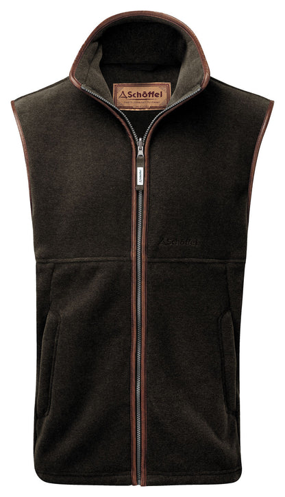 Gilet polaire Oakham dark olive