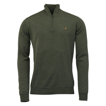 Pull mérino norfolk 1/4 ZIP 5 coloris 2024