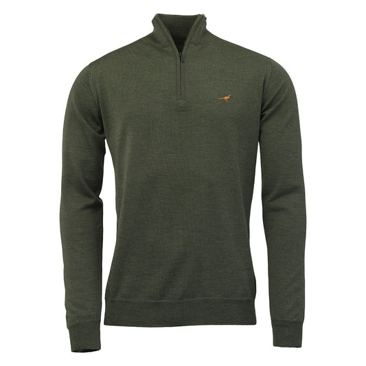 Pull mérino norfolk 1/4 ZIP 5 coloris 2024