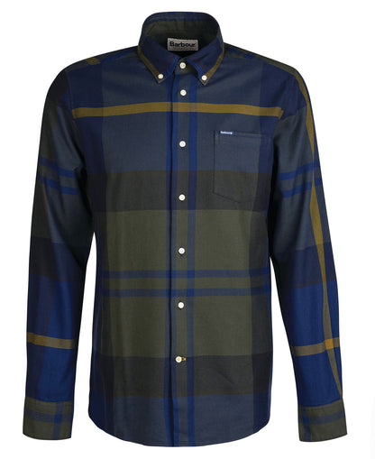 Chemise DUNOON tailored olive night