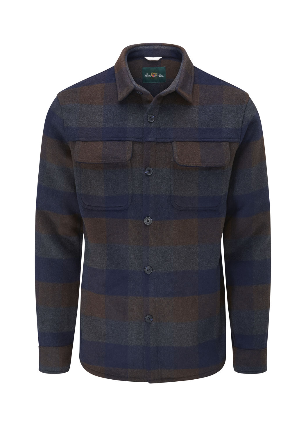 Sur chemise Ripley plaid navy