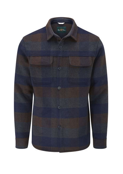 Sur chemise Ripley plaid navy