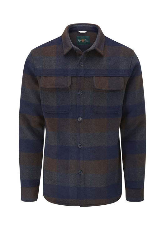 Sur chemise Ripley plaid navy