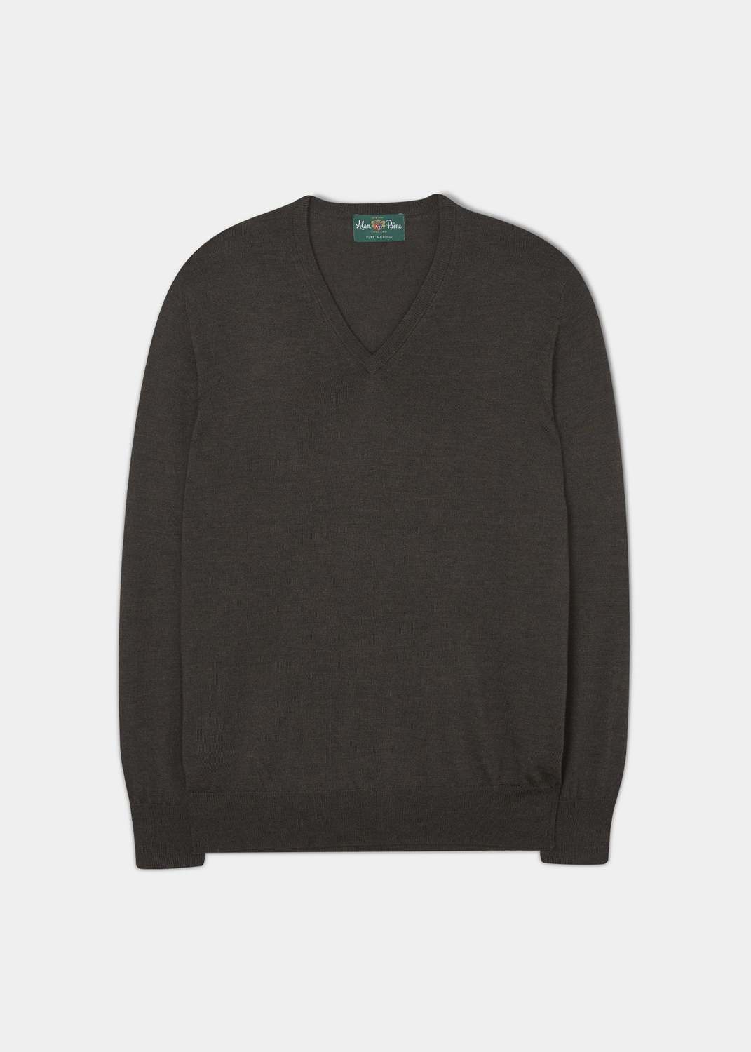 Pull merino Millbreck col V 4 coloris