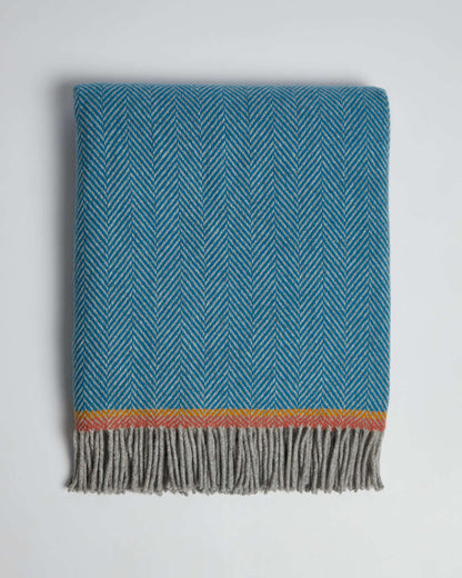 Plaid Slanney lambswool cashmere