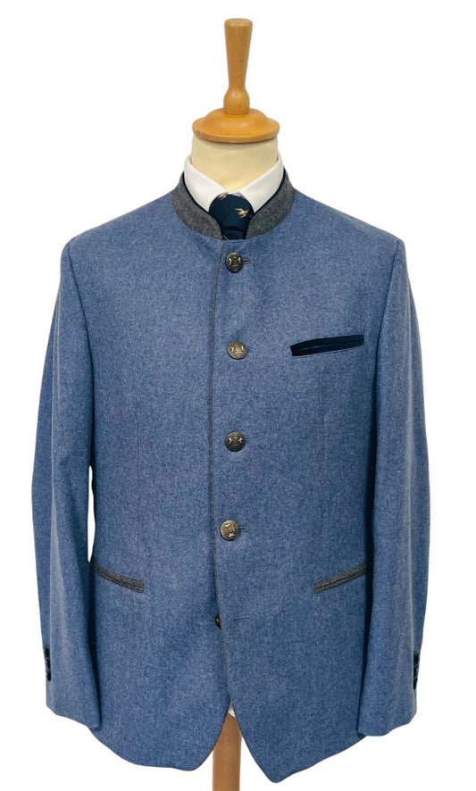 Veste autrichienne Murau light blue
