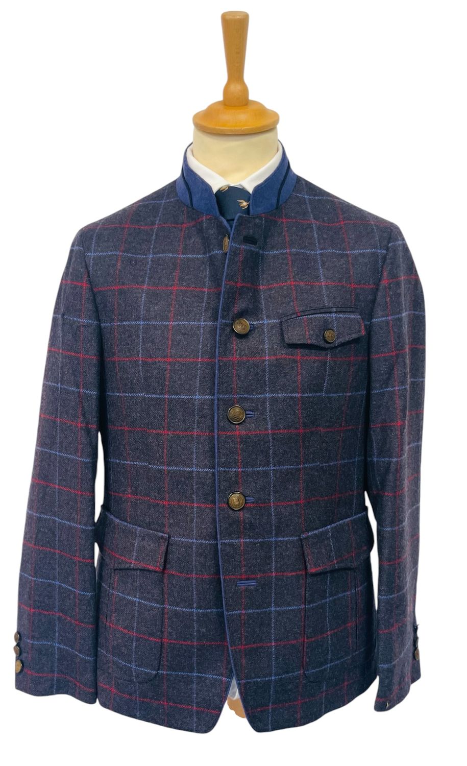 Veste autrichienne Reimes tweed Dark blue