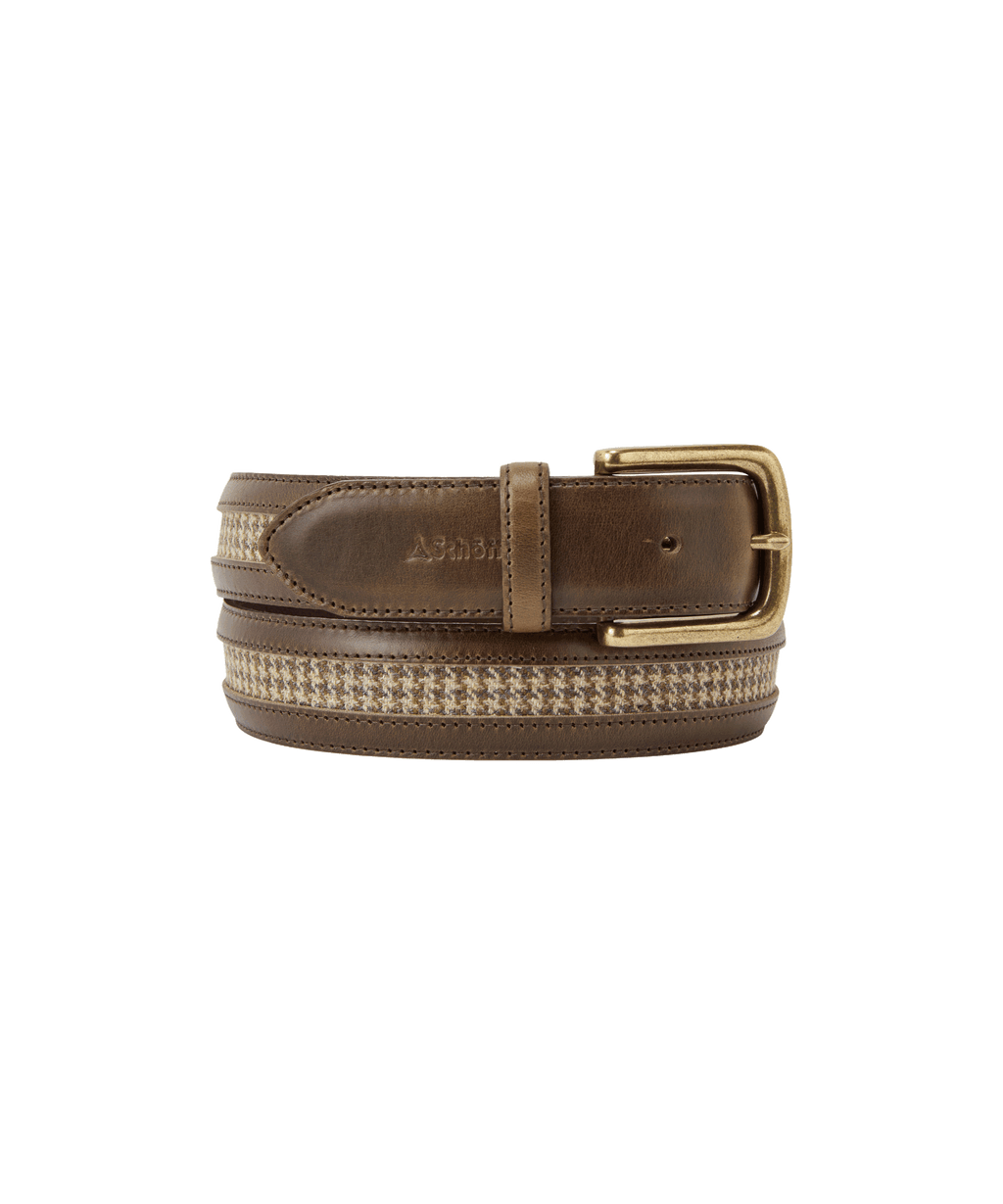Ceinture cuir et tweed Hartington 2 coloris