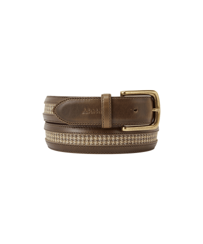 Ceinture cuir et tweed Hartington 2 coloris