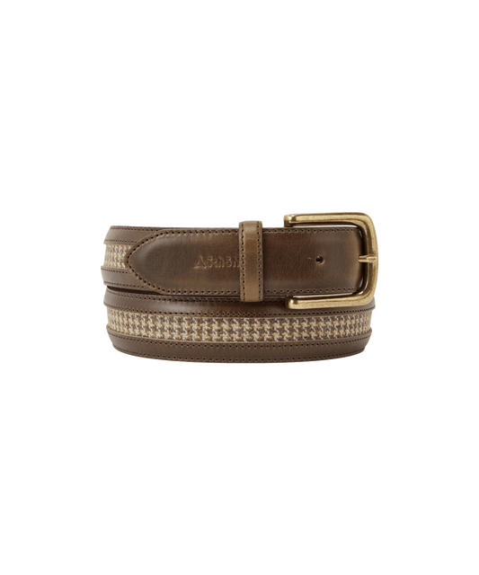 Ceinture cuir et tweed Hartington 2 coloris